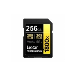 Memoria SDXC Lexar Pro 1800X 256GB UHS-II Gold Series