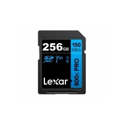 Memoria SDXC Lexar 800X Pro 256GB Blue Series
