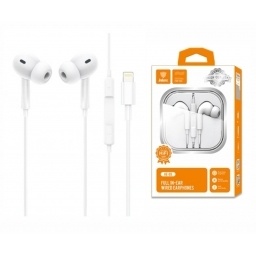 Auriculares Inkax Intra Lightning blanco