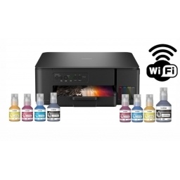 Impresora Brother Multifuncin Wi-Fi + Botellas de recarga extra