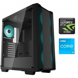 Equipo Gamer Core i3 14100F, 16GB, 1TB NVMe, RTX 3050 6GB