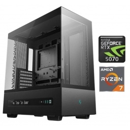 Equipo Gamer Ryzen 7 7700X, 16GB, 1TB NVMe, RTX 5070 12GB