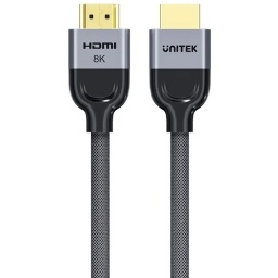 Cable HDMI 2.1 Unitek 8K trenzado 1m