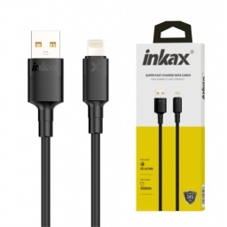 Cable Inkax Lightning 3.1A negro