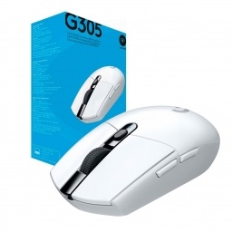 Mouse Logitech G305 gaming inalambrico blanco