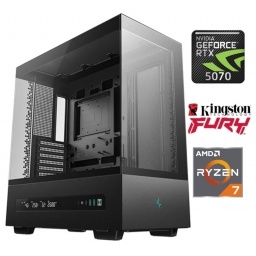 Equipo Gamer Ryzen 7 9800X3D, 32GB, 1TB NVMe, RTX 5070 12GB