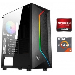 Equipo Gamer Ryzen 5 5600GT, 16GB, 500GB, Gr�ficos Radeon