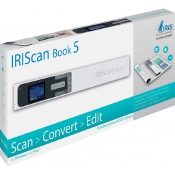 Esc�ner port�til IRIS - IRIScan Book 5 White - 30 ppm