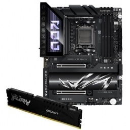Mother Asus ROG X870E + Memoria Kingston DDR5 32GB