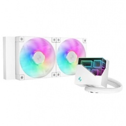 Cooler Liquido DeepCool LT360 ARGB blanco