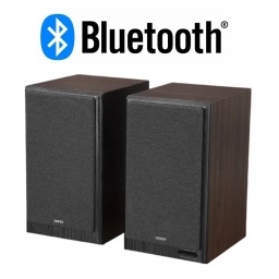 Parlantes Edifier 2.0 R2750DB MKII bluetooth nogal