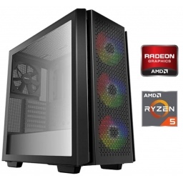 Equipo Gamer Ryzen 5 5600GT, 8GB, SSD 2,5" 512GB, Gr�ficos Radeon