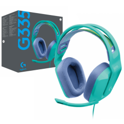 Aud�fonos Logitech Gamer G335 menta
