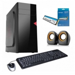 Equipo AMD Ryzen 3 8GB DDR4 + SSD Lexar 500GB NVMe