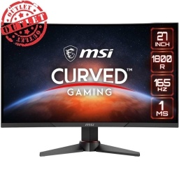 Monitor Gamer MSI 27 Curvo FHD 1ms 165Hz (con detalles)