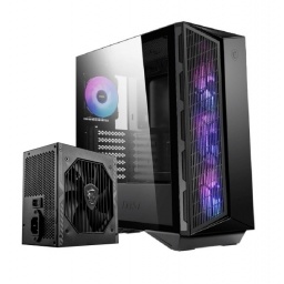 Gabinete MSI Gungnir ARGB + Fuente MAG 550W 80 Plus Bronze