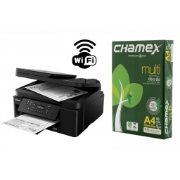 Impresora multifuncion GM4010 + resma A4