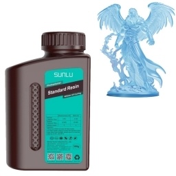 Resina Sunlu Standard 1KG azul transparente