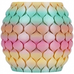Filamento Sunlu Silk PLA+ Rainbow 05 1.75mm