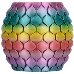 Filamento Sunlu Silk PLA+ Rainbow 01 1.75mm