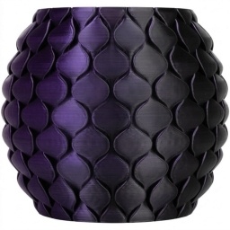 Filamento Sunlu Silk PLA+ Dual Negro Morado