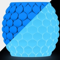 Filamento Sunlu PLA Fosforescente 1.75mm azul
