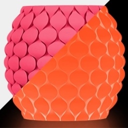 Filamento Sunlu PETG Glow 1.75mm rojo