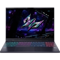 Notebook Gamer Acer Core Ultra 9 5.4Ghz, 64GB, 2TB SSD, 16 WQXGA 240Hz, RTX 5070Ti 12GB