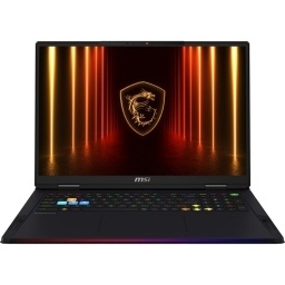 Notebook Gamer MSI Core Ultra 9 5.5Ghz, 32GB, 1TB SSD, 18 QHD+ 240Hz, RTX 5080 16GB