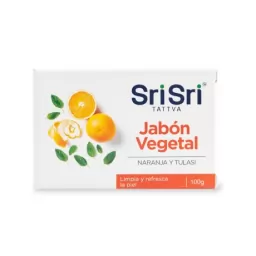 Jab�n Vegetal Sri Sri Naranja y Tulasi 