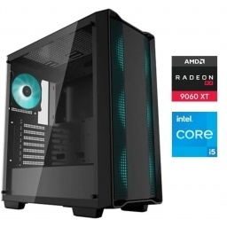 Equipo Gamer Core i5 12400F, 16GB, 500GB, RX9060XT 8GB