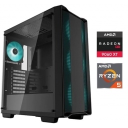 Equipo Gamer Ryzen 5 5600X, 16GB, 500GB NVMe, RX9060XT 8GB