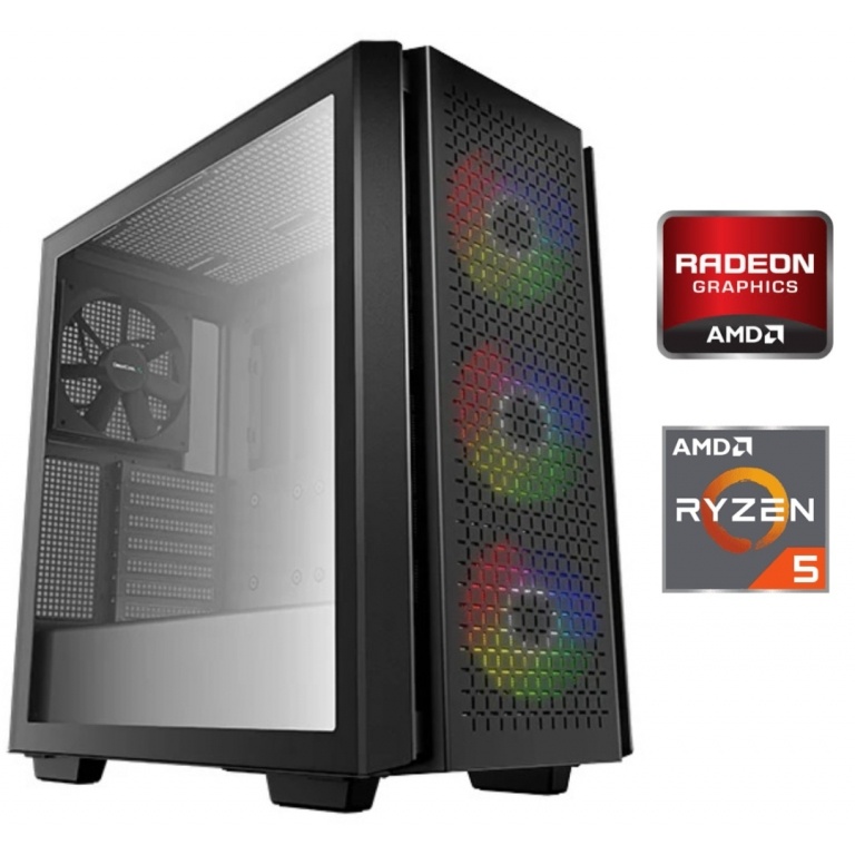 Equipo Gamer Ryzen 5 5600GT, 16GB, SSD nvme 512GB, Gr�ficos Radeon