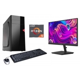Equipo Ryzen 5 4600G y monitor 21.5 nuevos