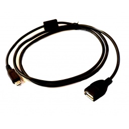 Cable MicroUSB macho a USB hembra