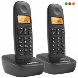Telfono inalmbrico digital Intelbras TS 2512 combo Negro