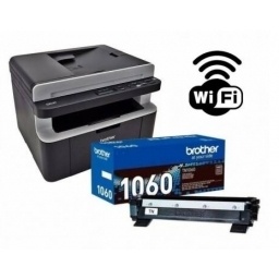 Impresora Laser Brother DCP-1617NW + Toner original