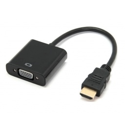Adaptador HDMI (m) a VGA (h) con cable de audio